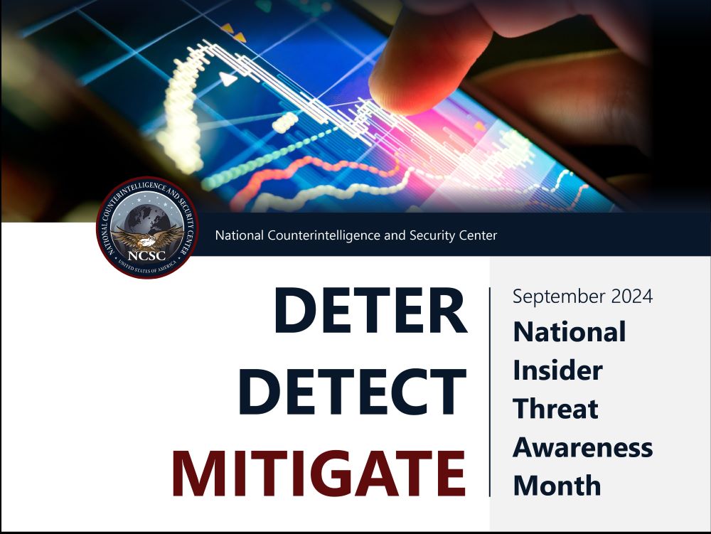 2024 National Insider Threat Awareness Month