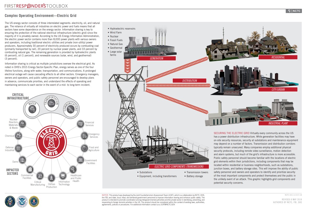 Complex Operating Environment—Electric Grid