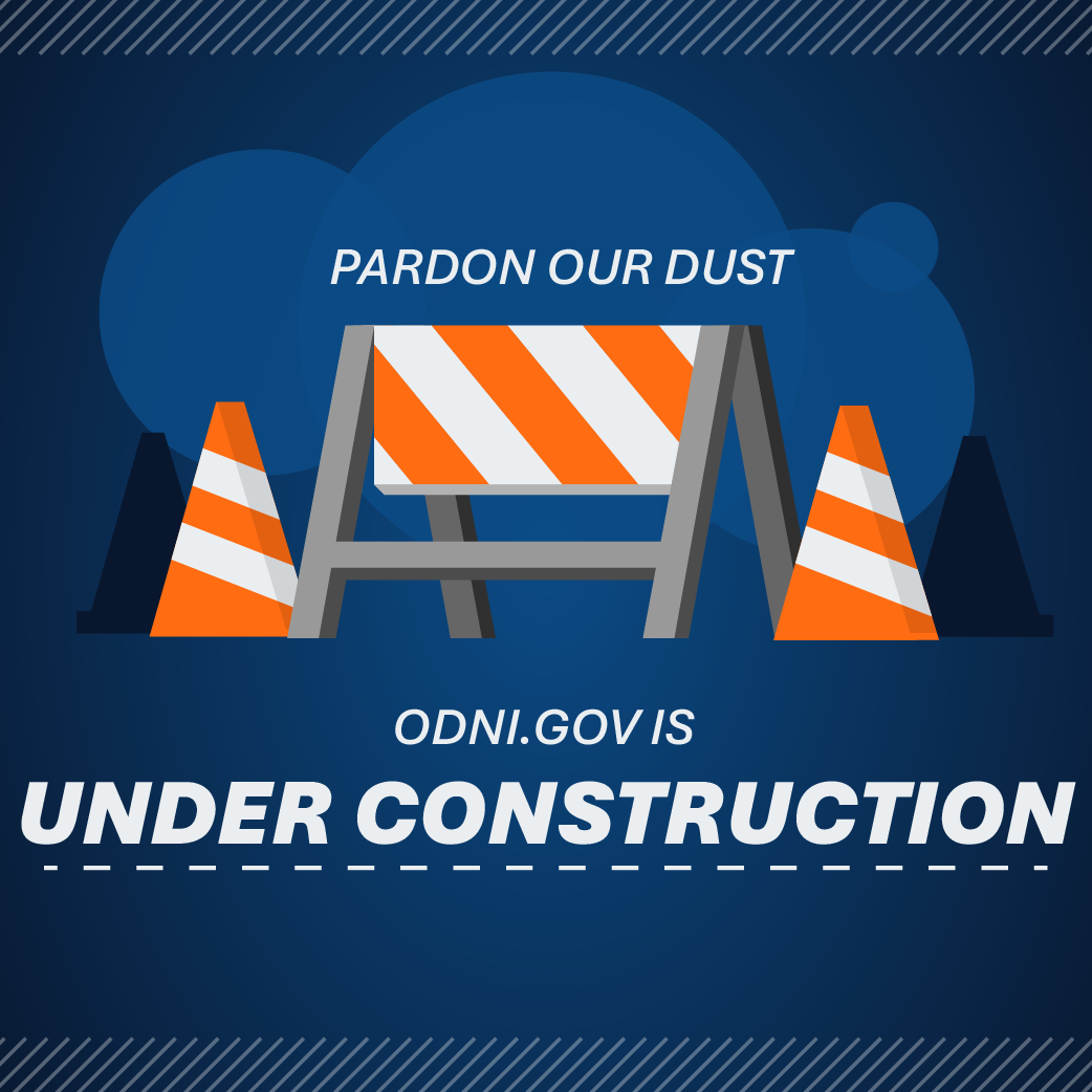 ODNI.GOV Under Construction