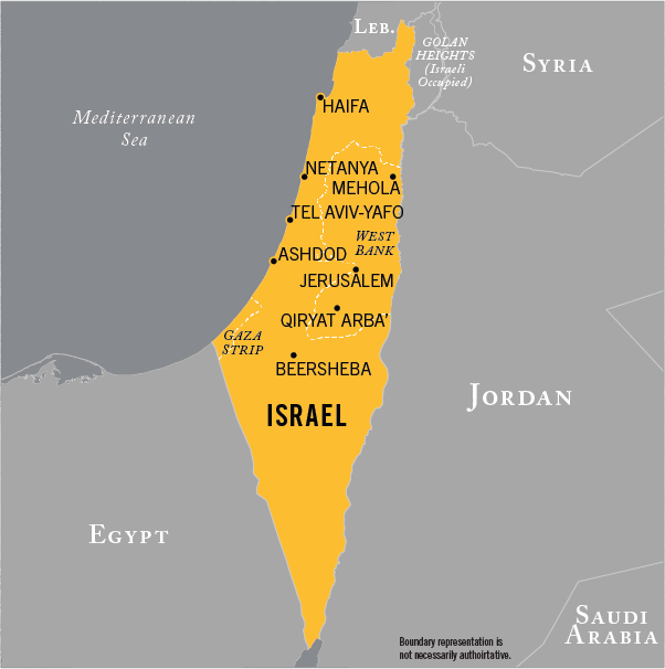 Hamas Map 